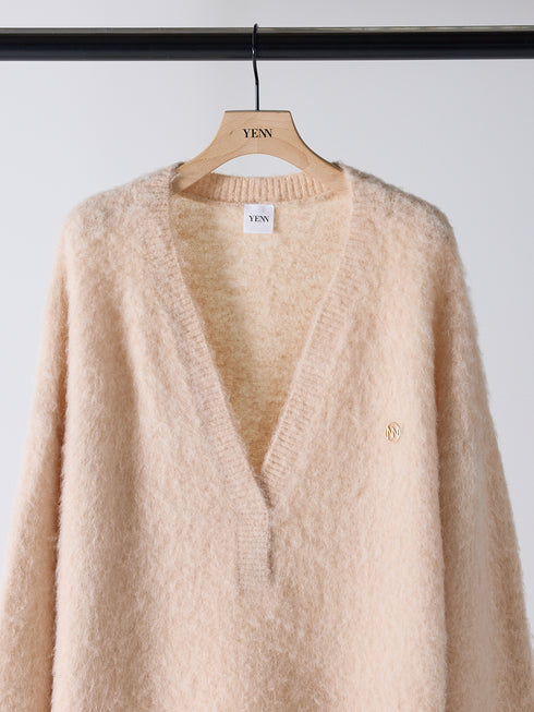 【 予約:11月中旬 】ALPACA MIX TUNIC PO /Y254-91123